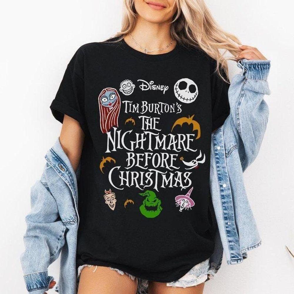 The Nightmare Before Christmas Tim Burtons Characters Group Vuitino Merch The Nightmare Before Christmas Tim Burtons Characters Group Vuitino Merch